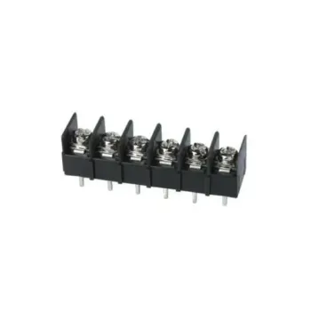 Conector Bloc Terminal cu 6 Pini cu Bariere de 7,62 mm