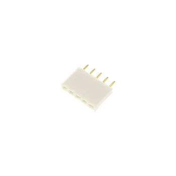 1x5 Pin Header 2.54mm Pitch White - Female