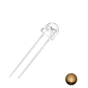 LED 5mm Palarie de Paie Lumină de zi LED 5mm Palarie de Paie Lumină de zi