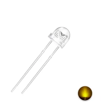 LED 5mm Palarie de Paie Galben LED 5mm Palarie de Paie Galben