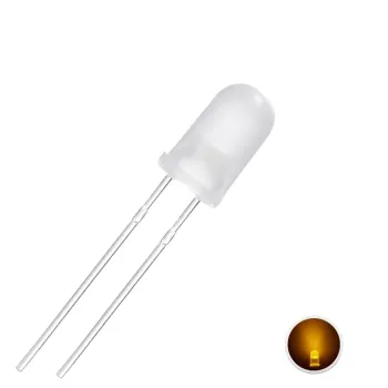 Led 5mm  Diffuse Yellow