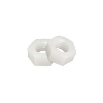 M3 Plastic Nylon Nut - White