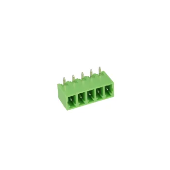 3.81mm Straight 5 Pin 90C Terminal Block Connector - Male