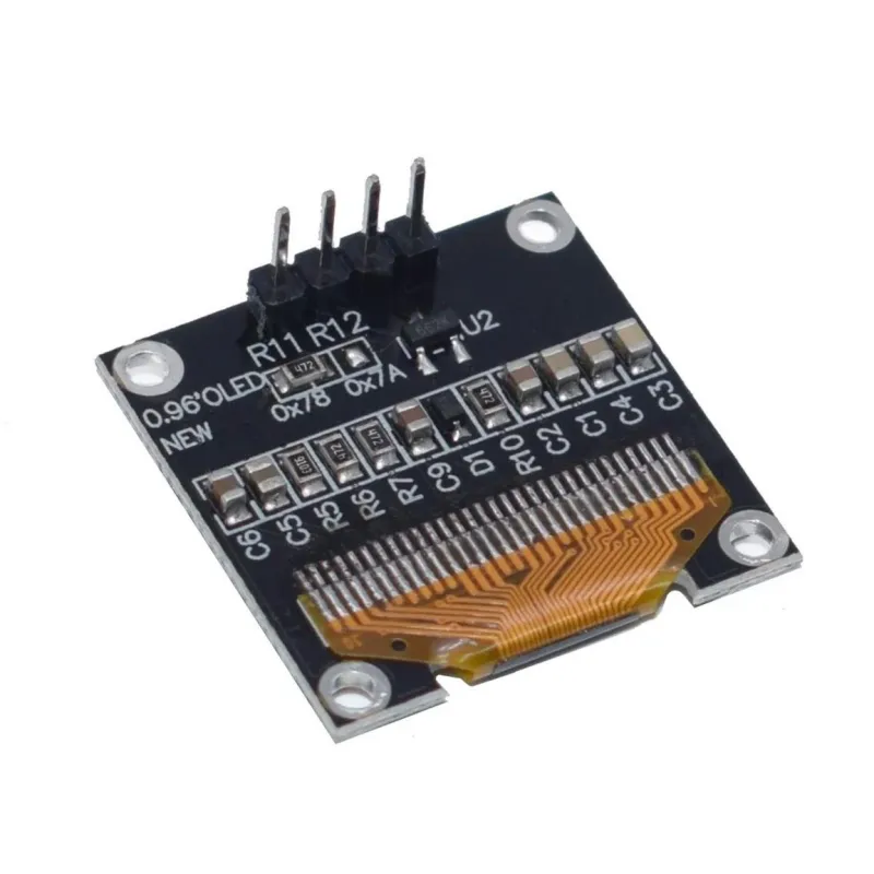 0.96 Inch White I2C OLED Display - SSD1306