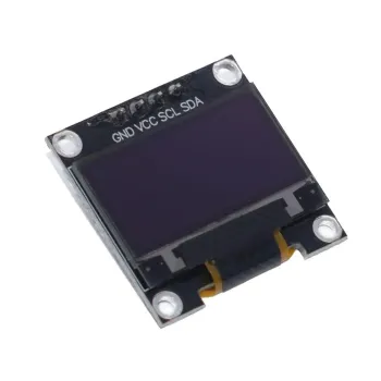 0.96 Inch White I2C OLED Display - SSD1306