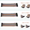 20cm 40 Pin Male-Female Jumper Cables