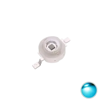 1W Power LED CYAN 490-495nm