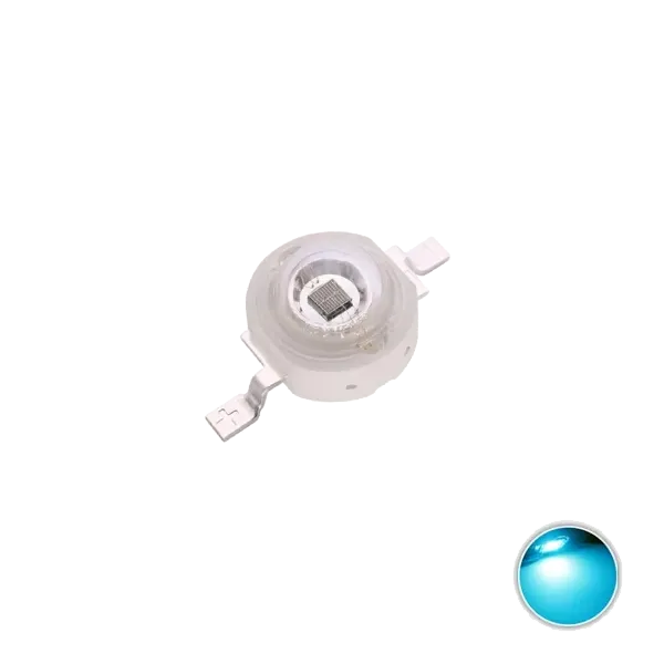 LED de Putere 1W CYAN 490-495nm