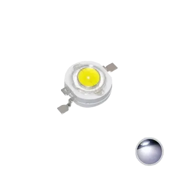 1W Power LED Cool White 7,000-9,000K