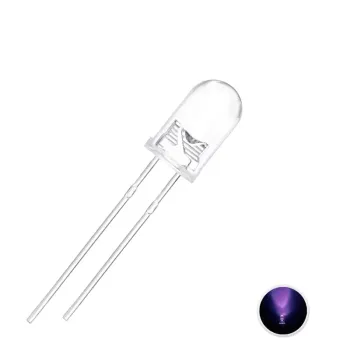 Led 5mm Transparent Purple - UV Led