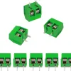 5.08 mm 2 Pin PCB Terminal Block (Height 10mm) - Green