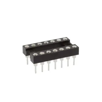 Priză IC de precizie, 14 pini, DIP-14, Circuit Integrat 2x7