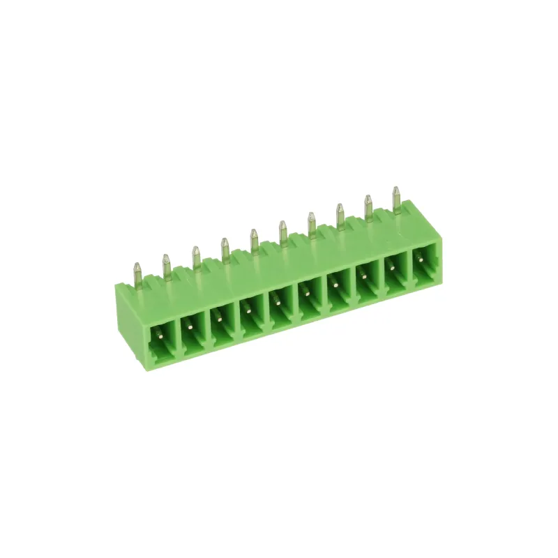 3.81mm Straight 10 Pin 90C Terminal Block Connector - Male