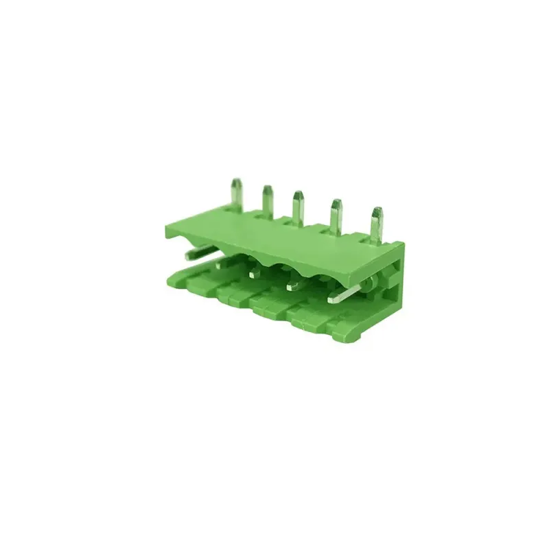7,62 mm Drept 5 Pini 90C Bloc Terminal Conector - Tată