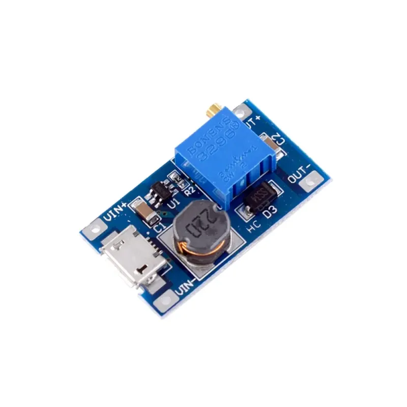 MT3608 Modul Amplificator Reglabil DC-DC Modul de Alimentare Convertor Pas cu Pas