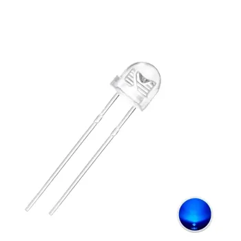 LED 5mm Palarie de Paie Albastru LED 5mm Palarie de Paie Albastru