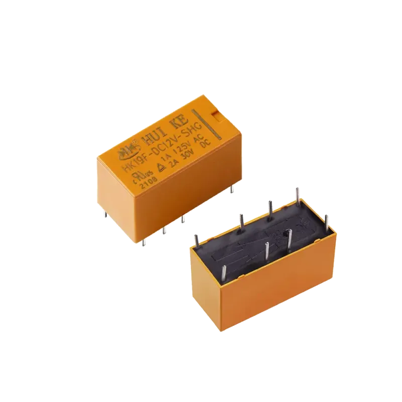 12V DC Releu 1A 125V Huike HK19F 8 Pini DPDT