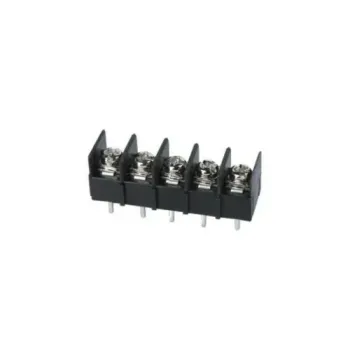 7.62mm 5 Pini Barrier Terminal Block Conector
