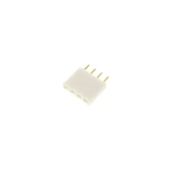 1x4 Pin Header 2.54mm White - Female