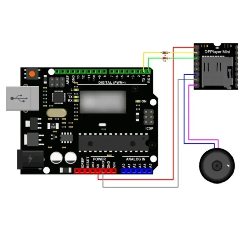 Modulul Dfplayer Mini MP3 Player