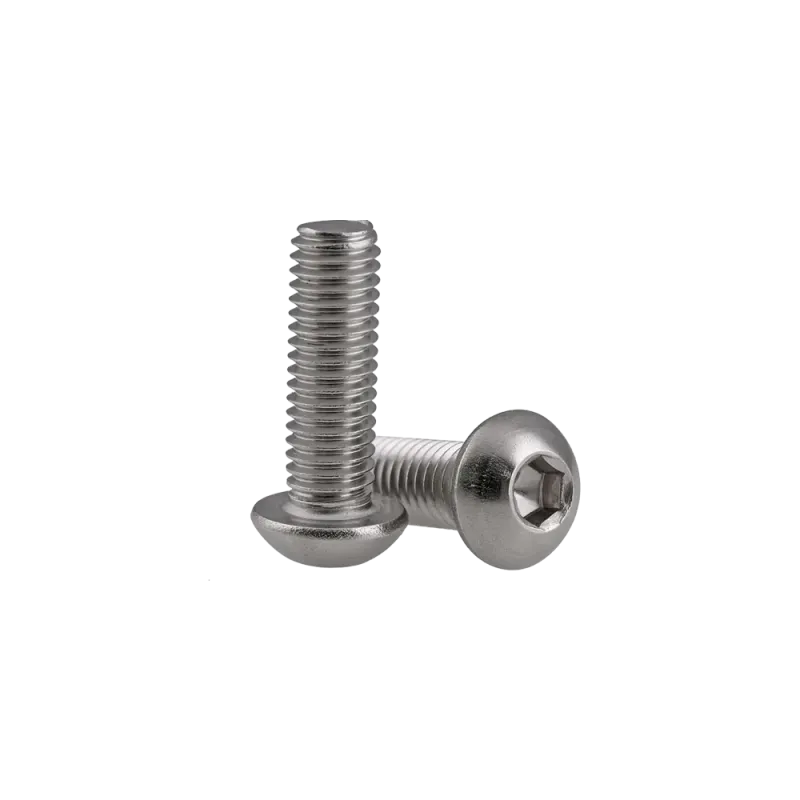 Șurub Allen Din Oțel Inoxidabil cu Cap Buton M2,5 x 22 mm Șurub Allen Din Oțel Inoxidabil cu Cap Buton M2,5 x 22 mm