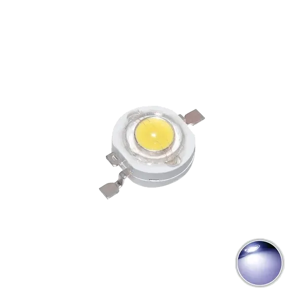 Led de Putere 3W Alb Rece 22.000 - 30.000K