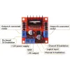 L298N Dual Motor Driver Board with Voltage Regulator