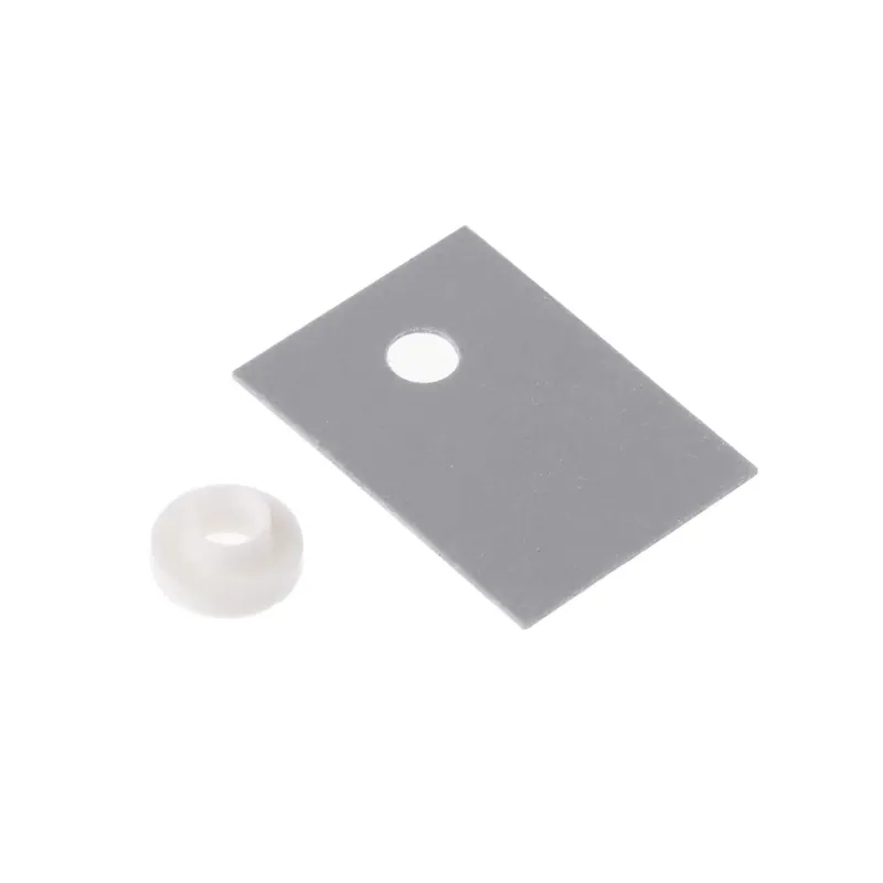 TO-220 Set Izolator Din Plastic și Tampon de Silicon Pentru Tranzistor