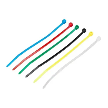 Legătură de cablu din nailon de 10 cm 100 x 2,5 mm - Galben