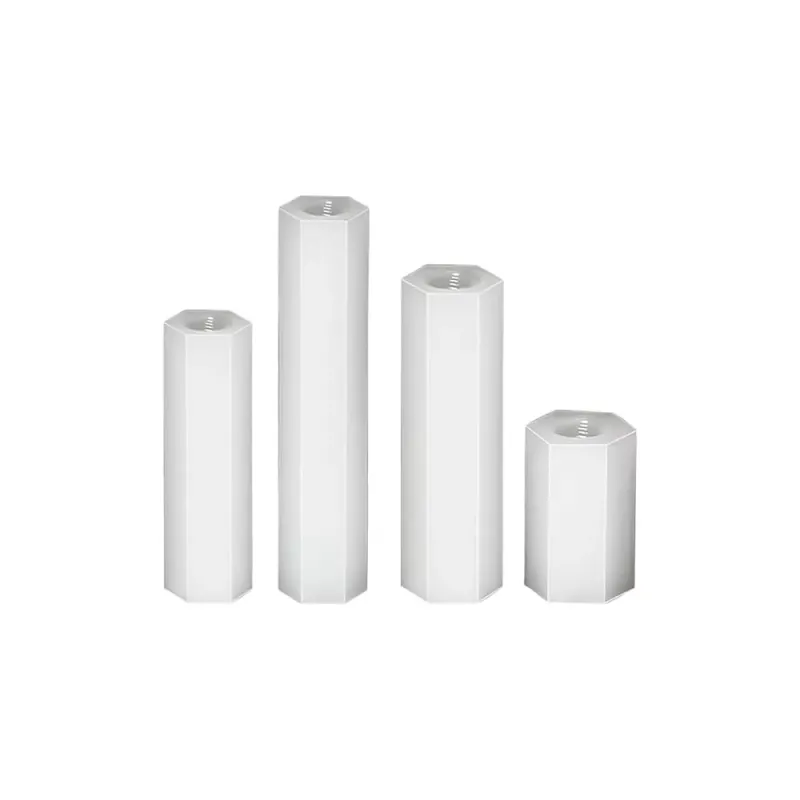 Distanțiere Hexagonală M3 x 18 mm Din Plastic - Mamă la Mamă Distanțiere Hexagonală M3 x 18 mm Din Plastic - Mamă la Mamă