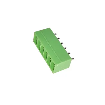 3.81mm Straight 6 Pin 180C Terminal Block Connector - Male