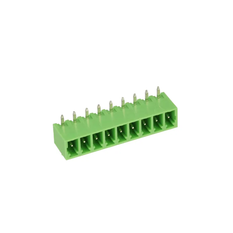 3.81mm Straight 9 Pin 90C Terminal Block Connector - Male