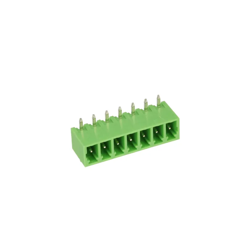 3.81mm Straight 7 Pin 90C Terminal Block Connector - Male
