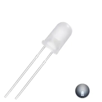 Led 5mm Diffuse White