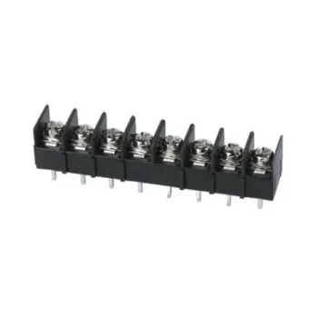 7.62mm 8 Pini Barrier Terminal Block Conector