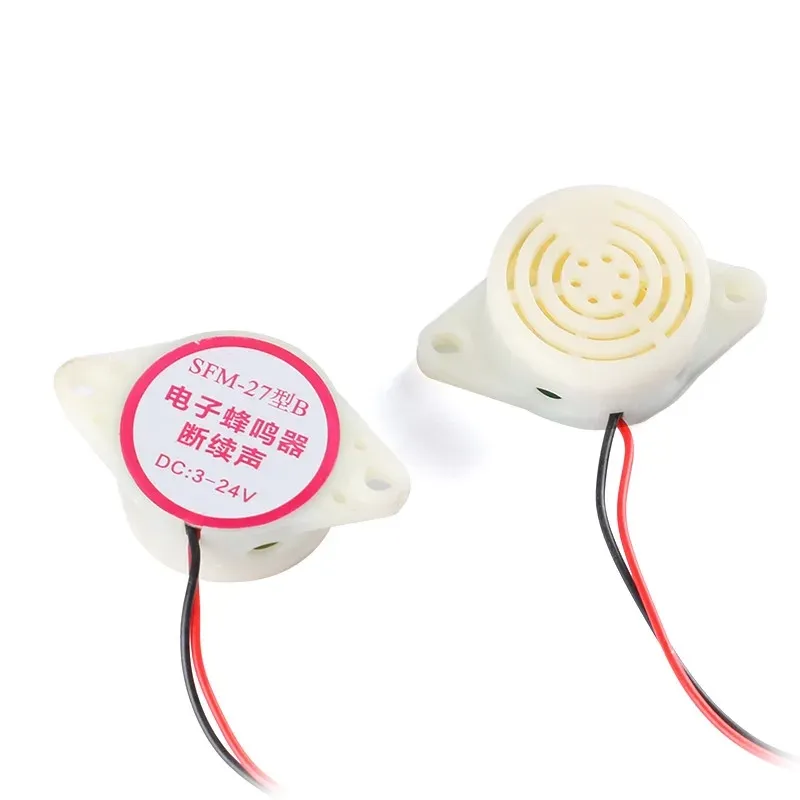 3 - 24V Buzzer Activ 95dB SFM-27