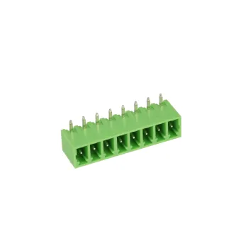 3.81mm Straight 8 Pin 90C Terminal Block Connector - Male