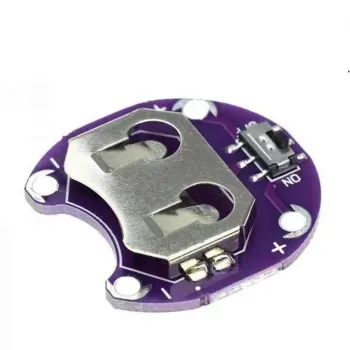 LilyPad CR2032 Coin Battery Slot Module